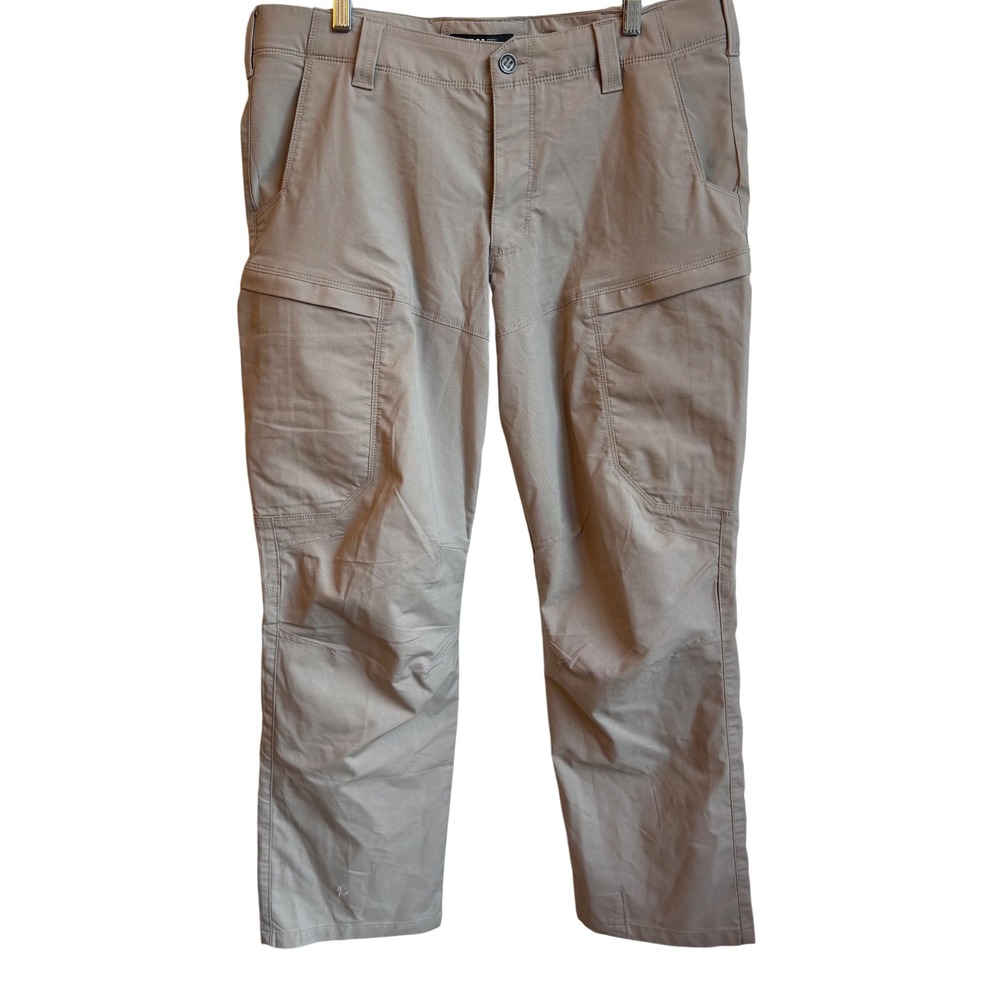 5.11 Tactical Fast-Tac Cargo Pants Men's 38x32 Khaki Tan Utility Technical